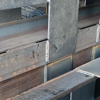 Q235B Q355B钢结构地铁基坑格构柱 钢格构式立柱 角钢焊接钢格构柱