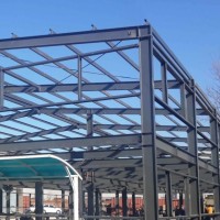 钢结构生产加工厂家 钢柱钢梁箱型柱焊接定制 质量保证 抗震性强